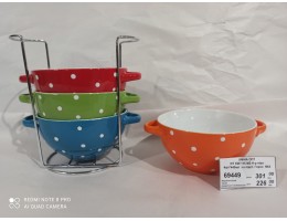 ИТ KW 115 MS Н-р піал  4шт*440мл  на підст. Горох  MIX 		