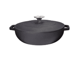 BH 1964 Каструля 2,5л чавунна низька 25*7,5см, вага 4,2кг