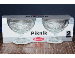   Pas.51238 Набор креманок Pasabahce Пикник 2 шт*81мм 