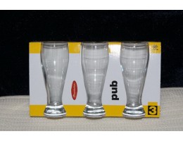  Набір стопок 60мл 3шт pub Pas.42234 