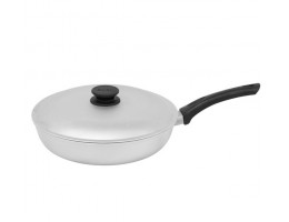 Сковорода Биол с ровным дном и крышкой 20 см БЛ А203