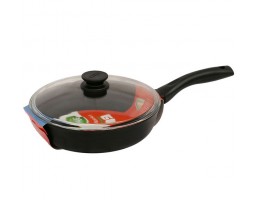 Сковорода антипригарная Биол с крышкой Классик 20 см БЛ 2007ПС