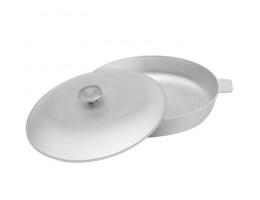 Сотейник з рифленим дном і кришкою Биол 30 см БЛ А301