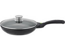 Сковорода антипригарная Maestro 28 см з кришкою MR-4428