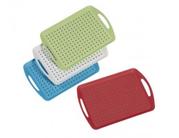 Таця з перфорацією антиковзаюча 33х23 см NB 22365