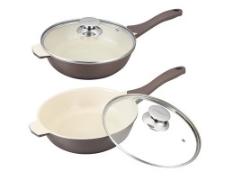 Сотейник антипригарний Maestro 26 см з кришкою MR-4526