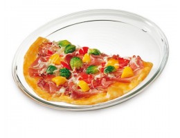 Форма стеклянная для пиццы Simax 320х20 мм s6826