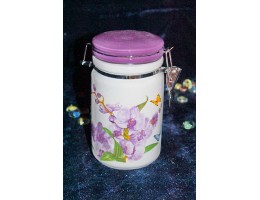 Ит 104061-1o Банка керамическая с замком 900мл