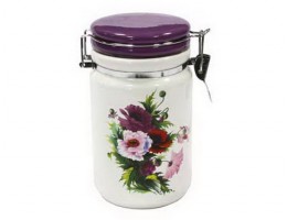   ИТ 104061-2M Банка кер.з замком 750мл Маки