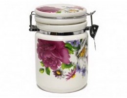 Банка керам. з замком 750мл Пiон ИТ 104061-2P