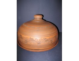  Хлібник круглий d=28см Сл кр.глина
