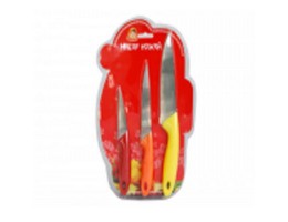  Набір ножів Маруся 3пр. на блістері S&T8511