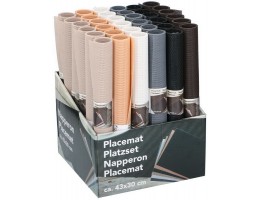 Килимок вініловий 43х30см, 6 кольорів NB 85537