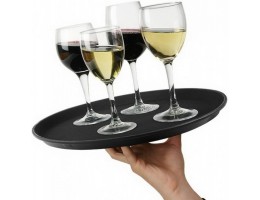  Поднос антислип круглый D=41см ИН 9652