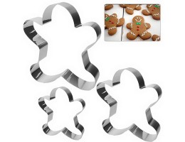  Кiльця д/торту 3пр/наб "Человечек" S-N N01948