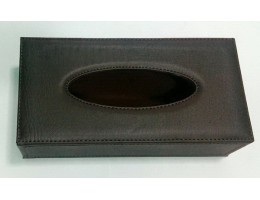  Коробка шкiряна замшева д/серветок 240*120*65 мм ИН 2224