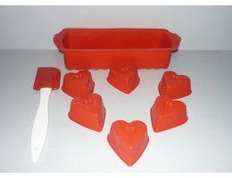  Набір сил. форм для випікання (хлiб+мафіни-6шт,лопатка) MYS 40024