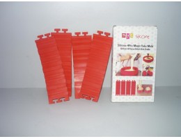  Форма силіконова для випiчки роз'ємна 5,5*19см 4шт MYS 41144