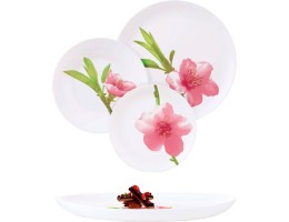 Сервиз столовый на 6 персон Luminarc Water Color 19 пр (Q3438)