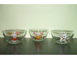 Салатник 130мм декор 