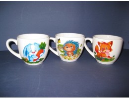   Кухоль керамічний 200мл  декор.