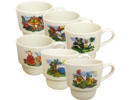   S&T2124 Чашка Звірята 190мл