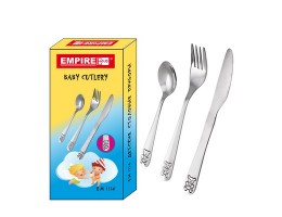 Ин 1114 набор детских стол.приборов 3шт