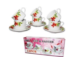 Набір чайний 12пр. Садовi квіти S&T533-23 