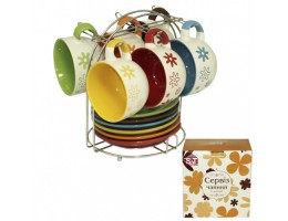   S&T021-12-06 Сервіз чайний 12пр. на стійці