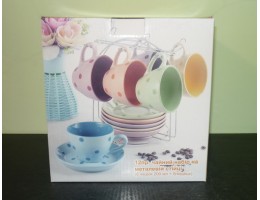  Набiр чайний на пiдставцi 12 пр 