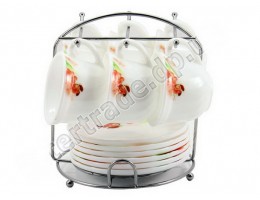  Набір 12-пр Орхідея з пiдставкою RED 7 ИТ CS-12C-MS KH112