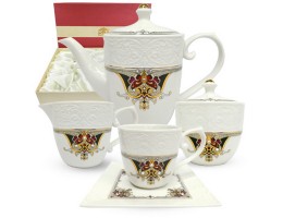  Набір чайний 15пр. Лаура S&T1788-3