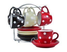 Сервіз чайний 12пр. на стійці (чашка 240мл,бл. 15,5см) S&T021-12-08