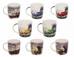 Чашка 360мл ретро авто S&t2183