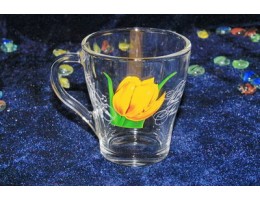 Чашка скляна 