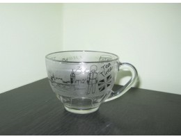   Чашка скляна 