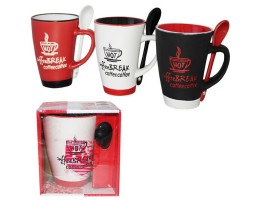 Чашка з ложкою 250 мл S&T2168-2 