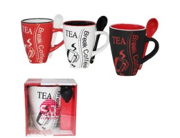 Чашка з ложкою 330мл S&T2168-21