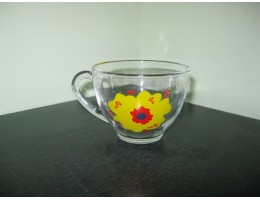 Чашка скляна 