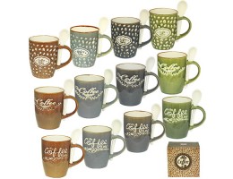 Чашка з ложкою 340мл. S&T2064-01