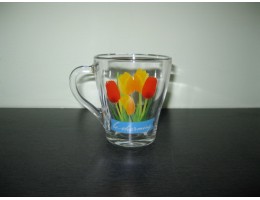 Чашка скляна 