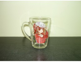 Кухоль скляний Капучино 