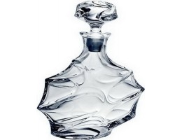 Графин для віскі 800мл Calypso Bohemia чеський кришталь 49J49 / 1 / 93K69 / 080