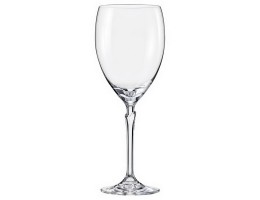 Набор бокалов 6шт для вина 450мл Bohemia Lilly богемское стекло 40768