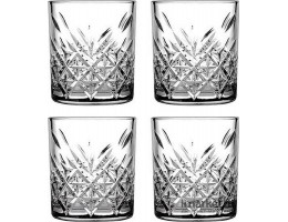Набір склянок для вiскi 205мл*4шт Pas.52810 Таймлесс