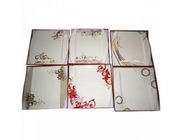   S&T9712 Блюдо квадр. 25,5*25,5см Сваровски