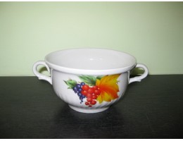   ИТ 8023 Миска 350мл 12см порцел.д/бульйону Смородина