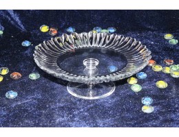 Блюдо на нозі aurora 1шт d205мм Pas.95834 