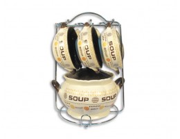   EL-4075 Набір для супу на підставці (1400мл,6*210мл)