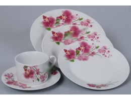 Сервіз столовий 30пр Орхiдея ХТ 8503 